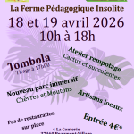 portes ouvertes ferme pedagogique insolite avril 2026